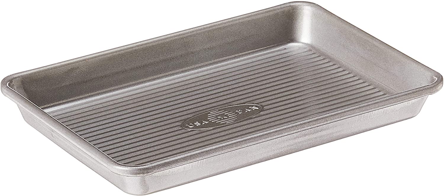 Sheet Baking Pan, mini (9”x6”x1”) (Fits Most Toaster Ovens)